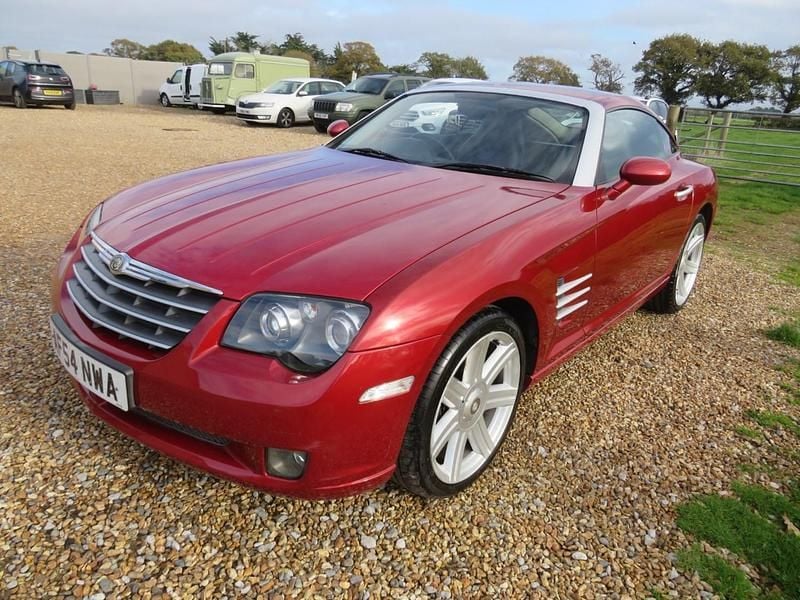 Used Chrysler Crossfire 216 HP (158 kW) 2004 Red Coupe