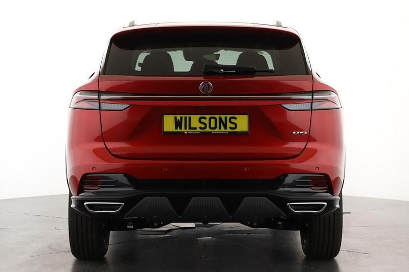 New MG HS Trophy 2026 Red SUV
