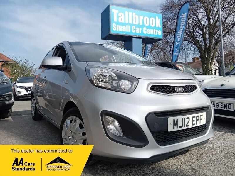 Silver Used 2012 Kia Picanto 2 Hatchback | £3,995 (A bit pricey) - Image 1/3