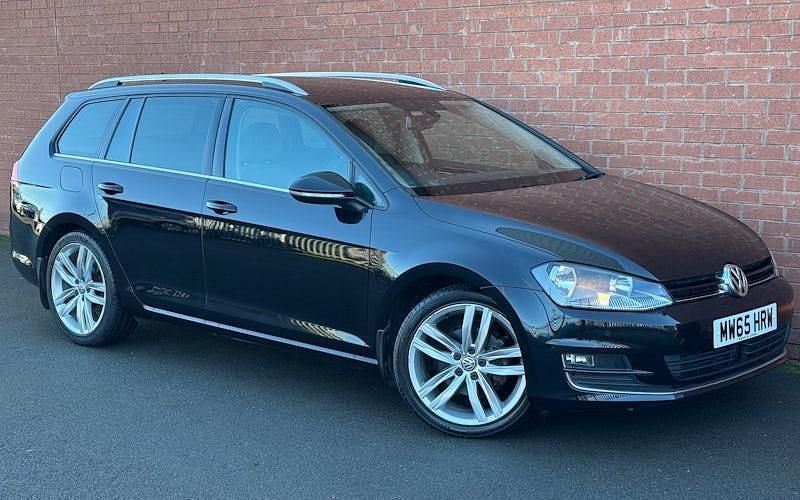 Black Used 2016 VW Golf VII GT Estate | £12,000 (Fair price) - Image 1/4