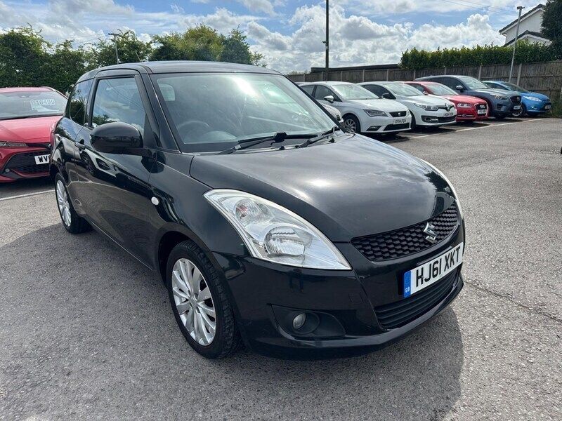 Black Used 2011 Suzuki Swift SZ4 Hatchback | £3,999 (A bit pricey) - Image 1/4