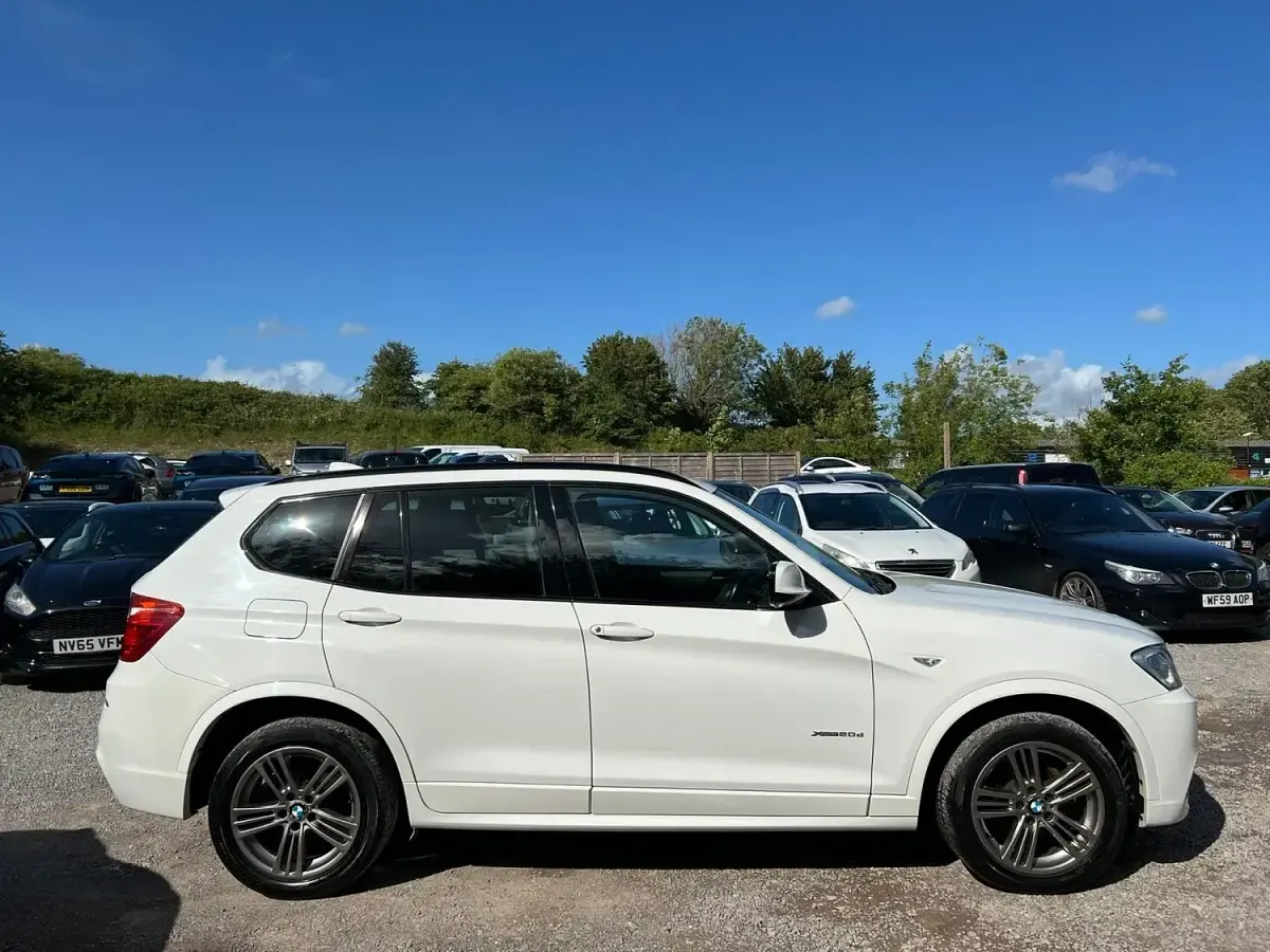 Used BMW X3 M Sport 180 HP (132 kW) 2013 White SUV