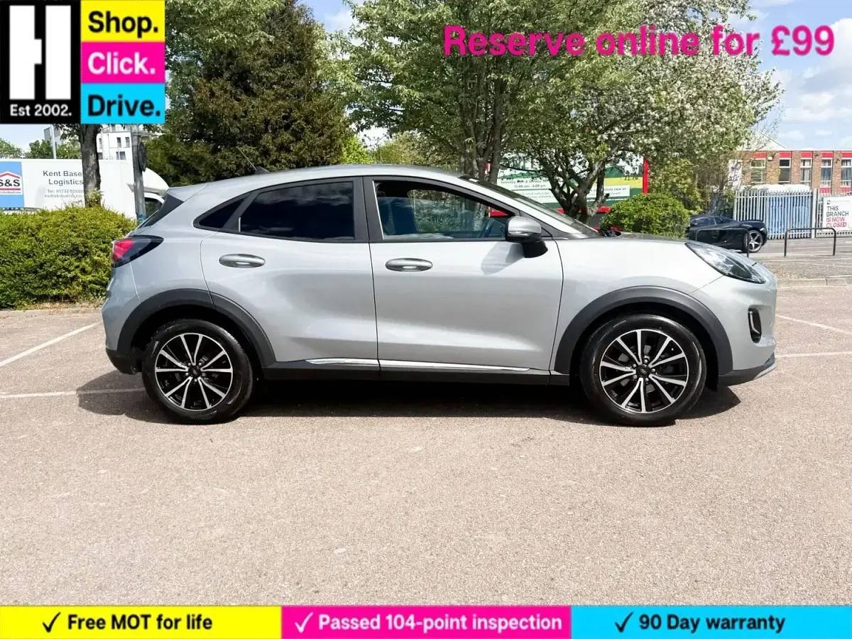 Usado Ford Puma Titanium 2021 Prateado Citadino
