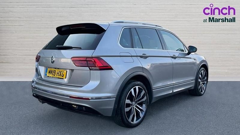 Used VW Tiguan R-line 150 HP (110 kW) 2019 Silver SUV