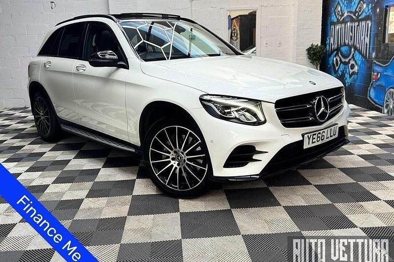 White Used 2017 Mercedes GLC250 AMG line SUV | £14,495 (Fair price) - Image 1/1