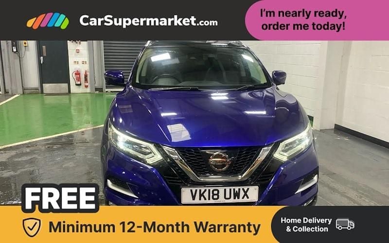 Used Nissan Qashqai Tekna 110 HP (80 kW) 2018 Blue SUV