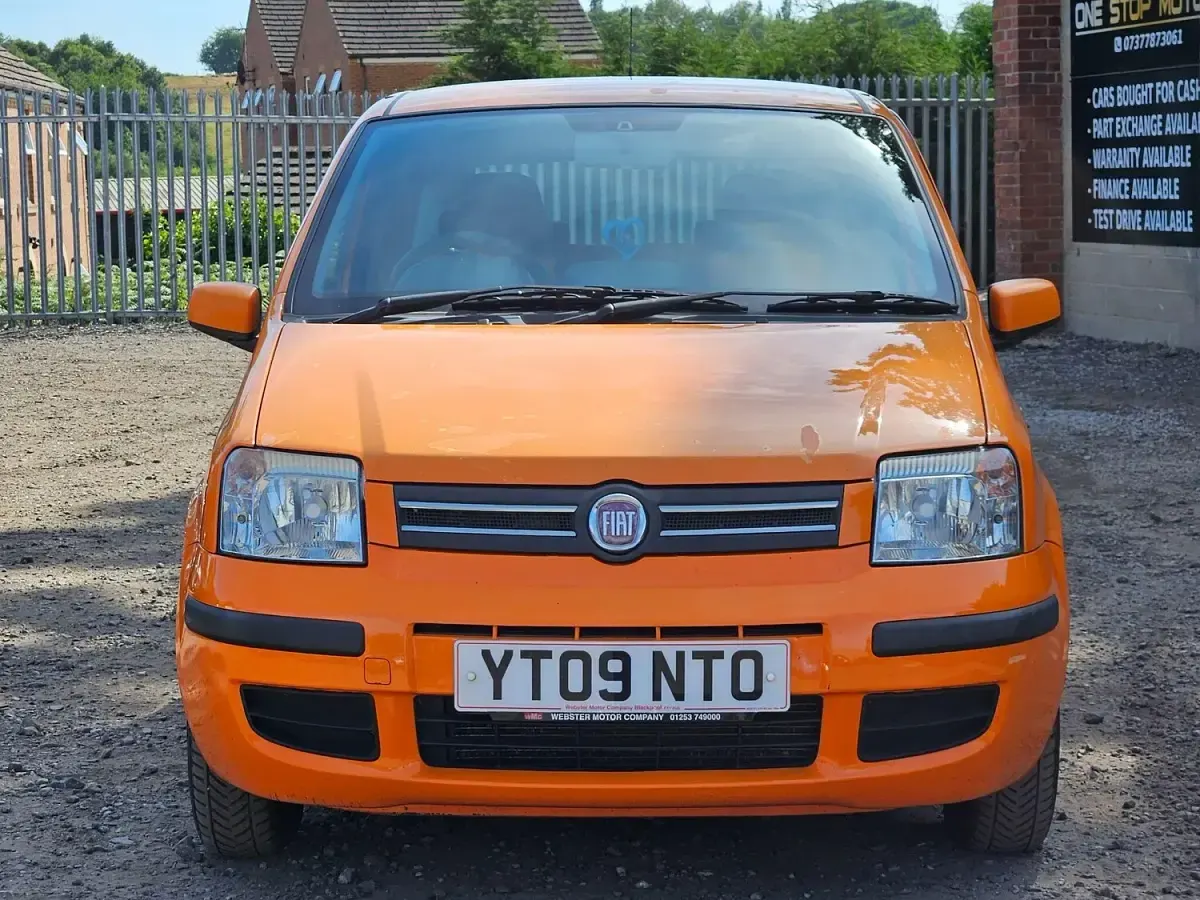Used Fiat Panda 2009 Orange Hatchback