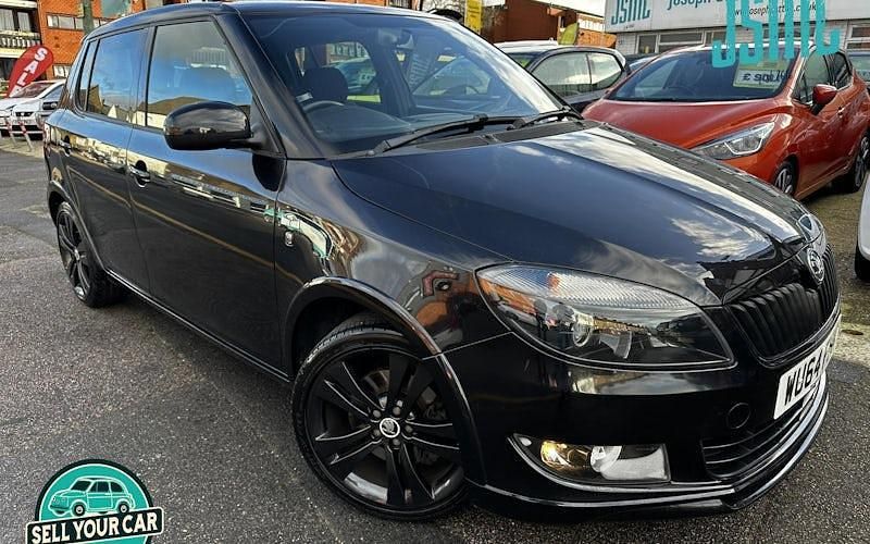 Used Skoda Fabia 105 HP (77 kW) 2014 Black Hatchback