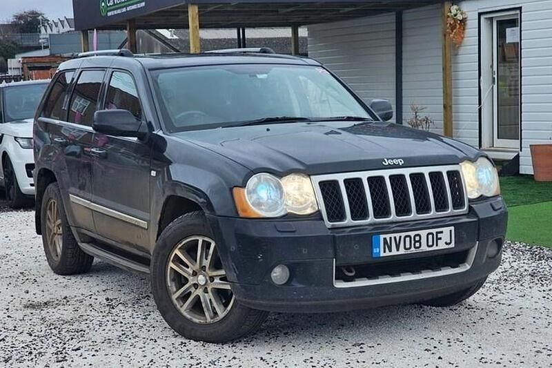 Used Jeep Grand Cherokee Overland 2008 Black SUV
