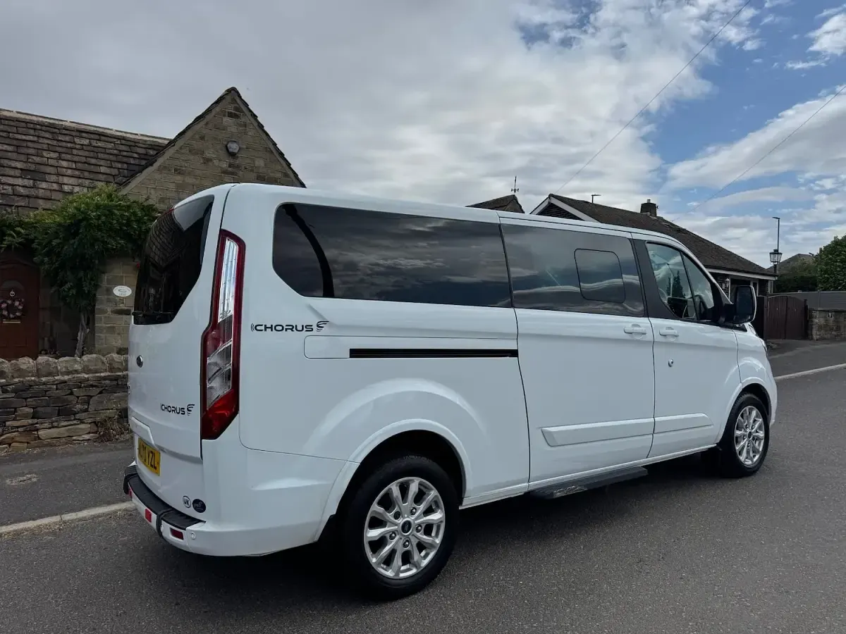 Used Ford Tourneo Custom Titanium 2020 White Van