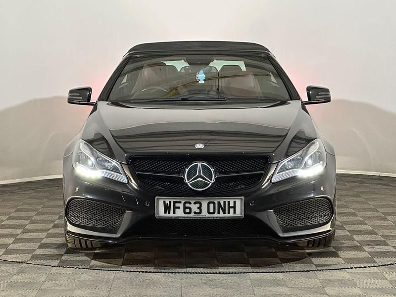 Used Mercedes E220 AMG 170 HP (125 kW) 2013 Black Cabriolet