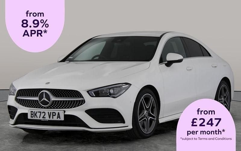 Used 2022 Mercedes CLA180 AMG line Sedan | £19,021 (Good price) - Image 1/2