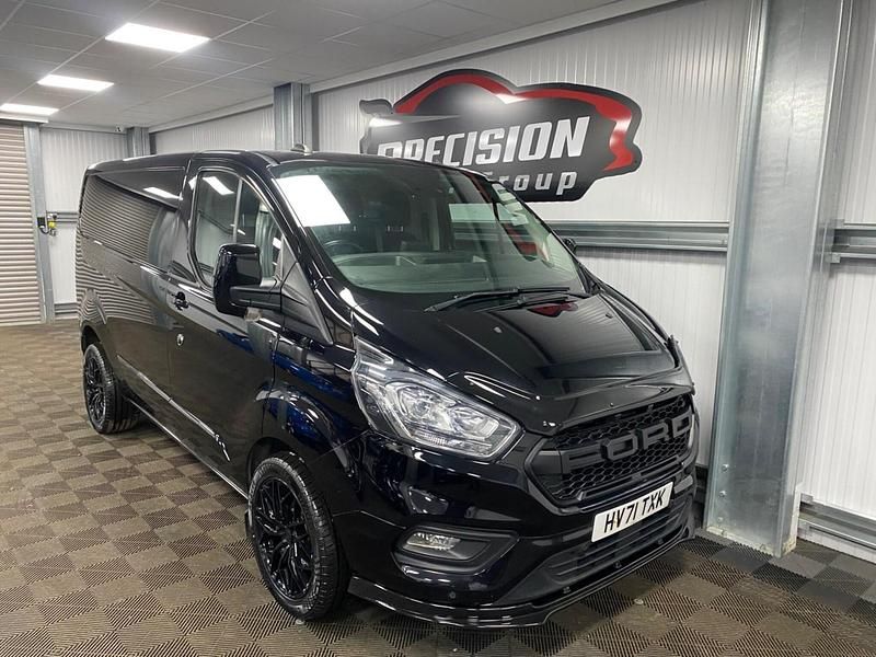 Used Ford Transit Custom Limited 130 HP (95 kW) 2021 Black Van