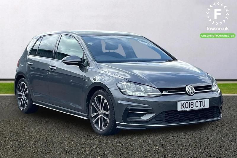 Used VW Golf VII R-line 150 HP (110 kW) 2018 Grey Hatchback