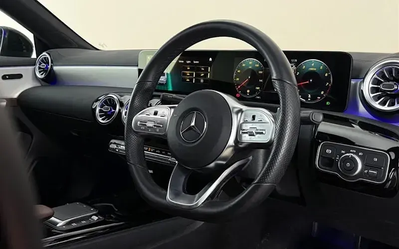Used Mercedes CLA180 AMG Line Premium Plus 136 HP (100 kW) 2022 Black Sedan
