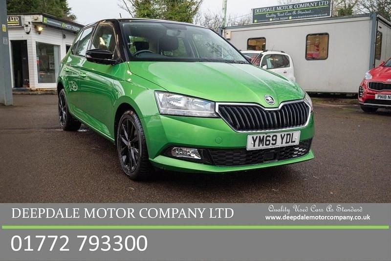 Used Skoda Fabia Colour Edition 2020 Green Hatchback