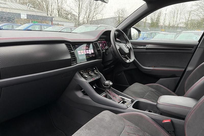 Used Skoda Kodiaq vRS 241 HP (177 kW) 2024 Black SUV