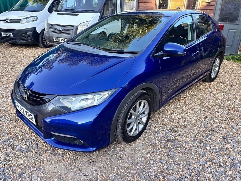 Blue Used 2012 Honda Civic ES Hatchback | £2,750 (Fair price) - Image 1/4