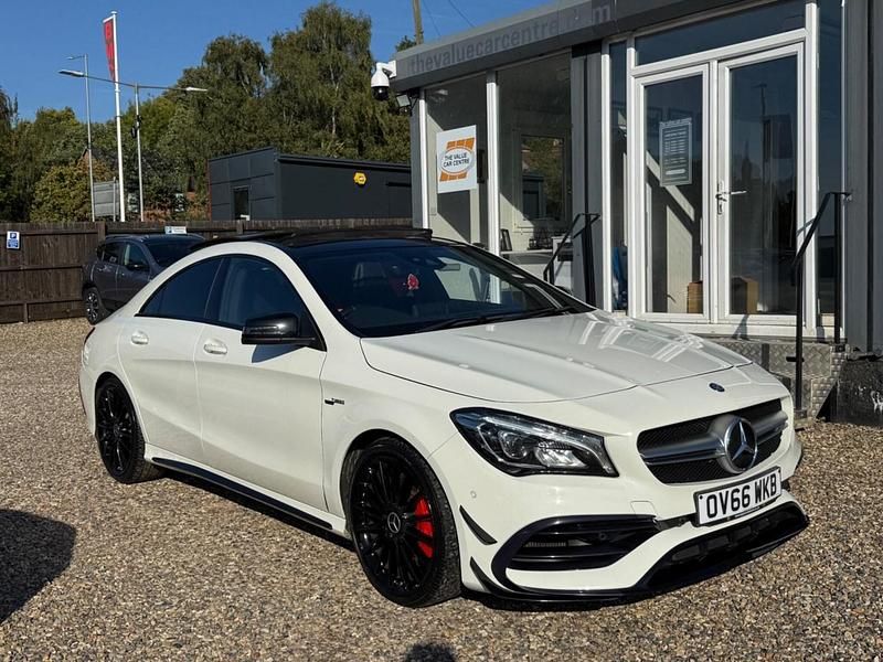 White Used 2016 Mercedes CLA45 AMG Sedan | £18,290 (Fair price) - Image 1/4
