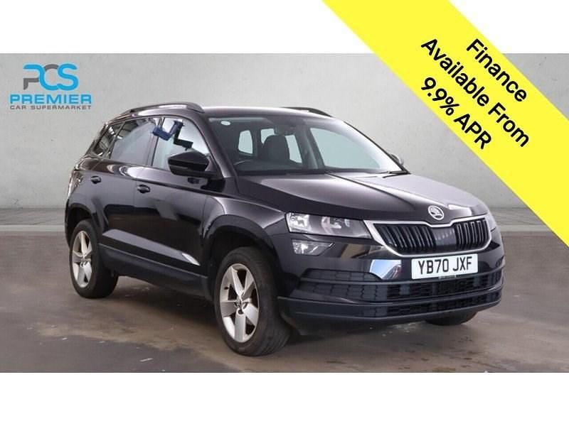 Begagnad Skoda Karoq SE 2021 Svart SUV