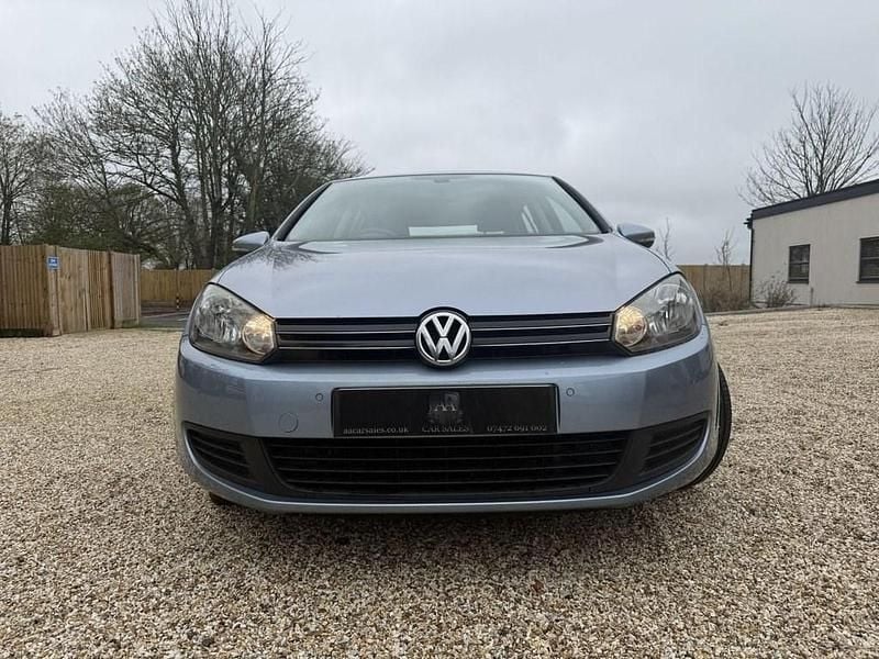 Used VW Golf VI SE 122 HP (89 kW) 2011 Blue Hatchback