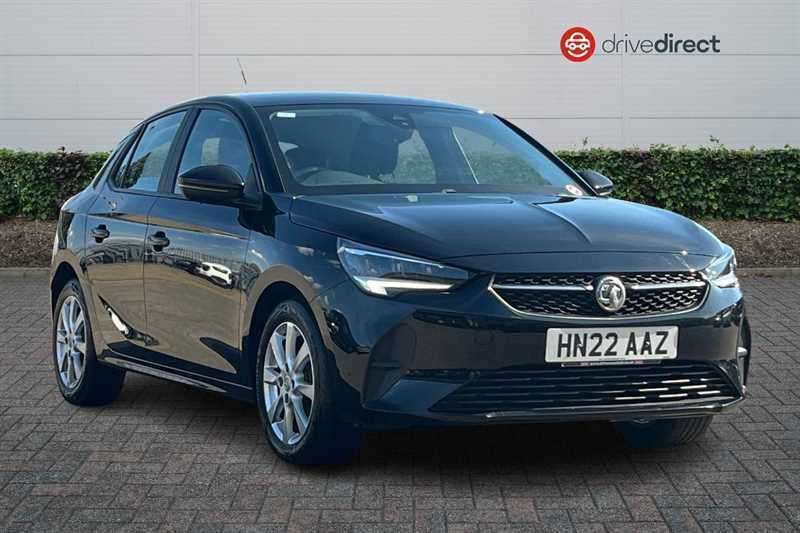 Black Used 2022 Vauxhall Corsa Edition Hatchback | £9,998 (Good price) - Image 1/4