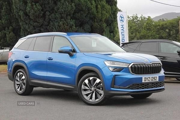 Blue Used 2024 Skoda Kodiaq SE L SUV | £34,435 (A bit pricey) - Image 1/4