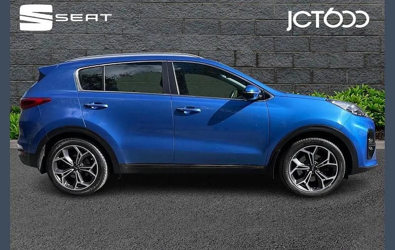 Used Kia Sportage GT-Line 136 HP (100 kW) 2020 Blue SUV