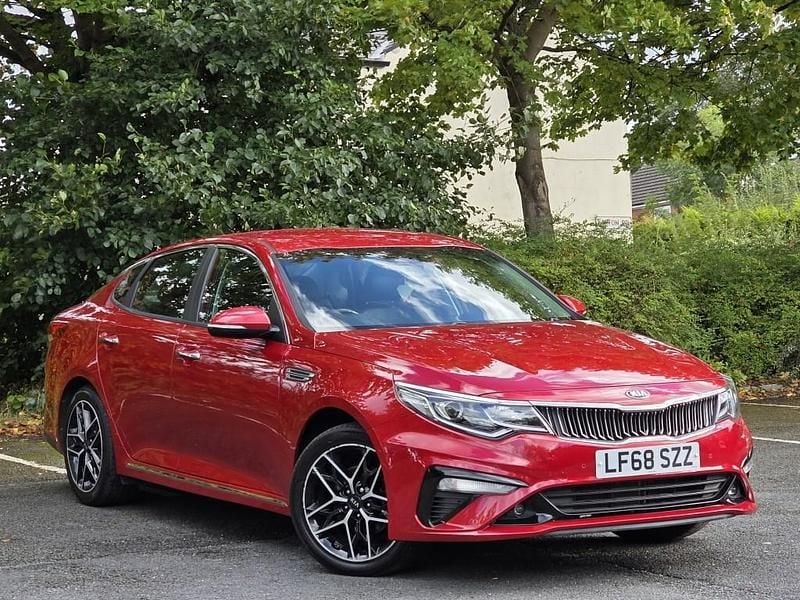 Red Used 2018 Kia Optima Sedan | £9,995 - Image 1/4
