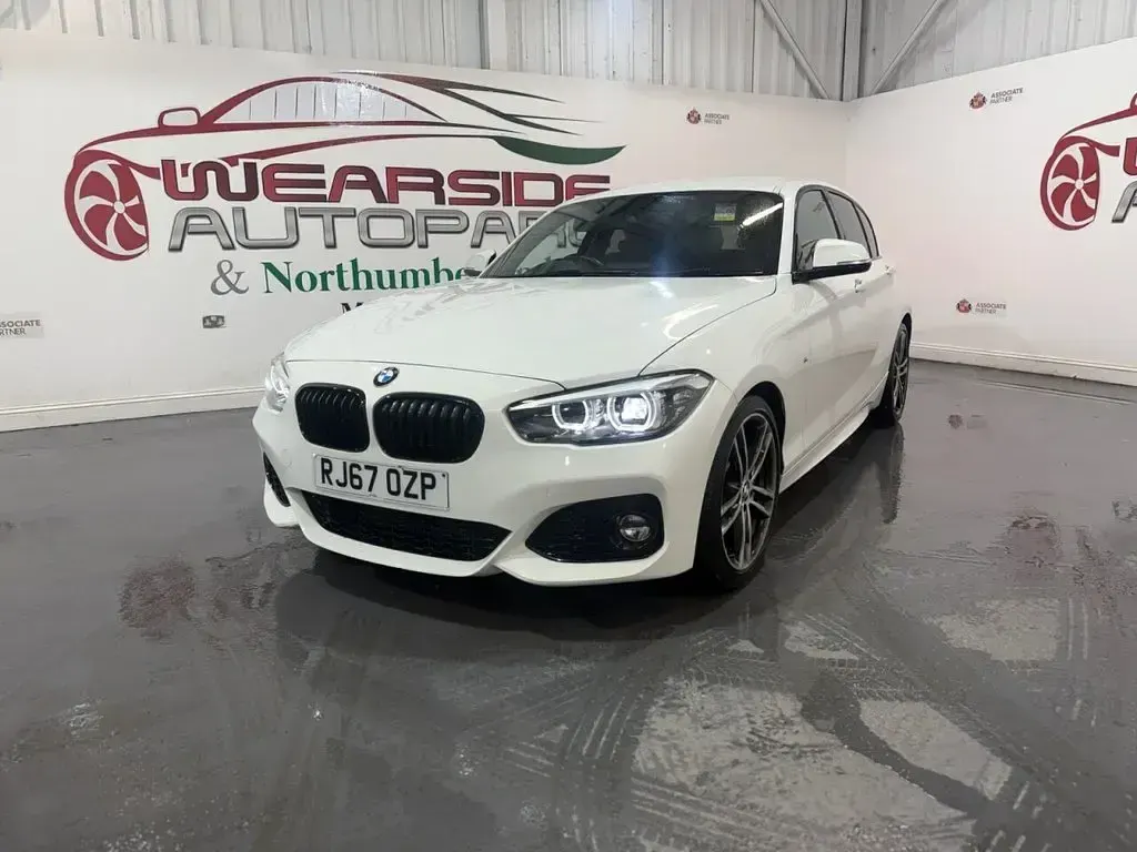Used BMW 118 Efficient Dynamics 136 HP (100 kW) 2018 White Hatchback