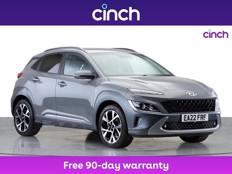 Grey Used 2022 Hyundai Kona Premium SUV | £14,379 (Fair price) - Image 1/3