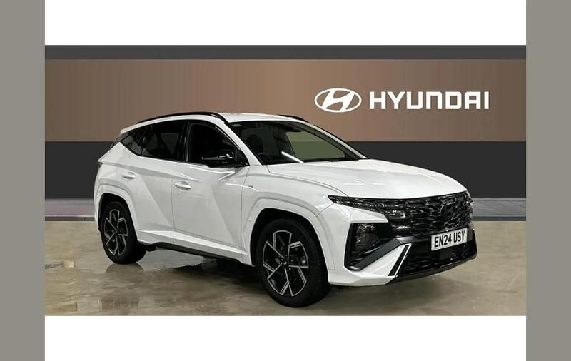 Used Hyundai Tucson N Line 158 HP (116 kW) 2024 White SUV