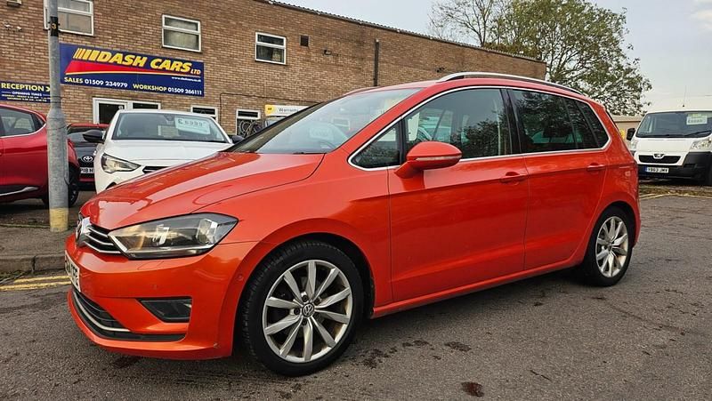 Used VW Golf Sportsvan GT 2014 Orange MPV
