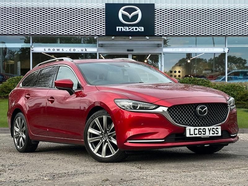 Soul red Used 2019 Mazda 6 Inclusive Estate | £16,098 (Fair price) - Image 1/4