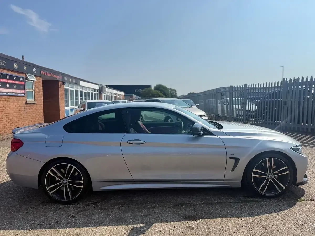 Used BMW 420 M Sport 184 HP (135 kW) 2018 Silver Coupe