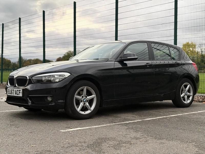 Used BMW 118 Impressive 2017 Black Hatchback