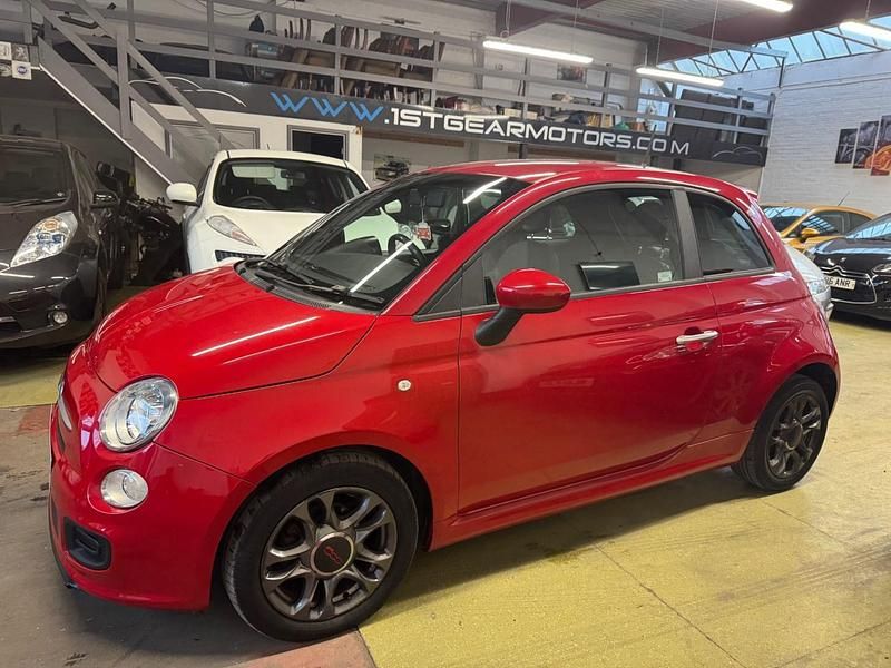 Used Fiat 500 S 69 HP (50 kW) 2014 Red Hatchback