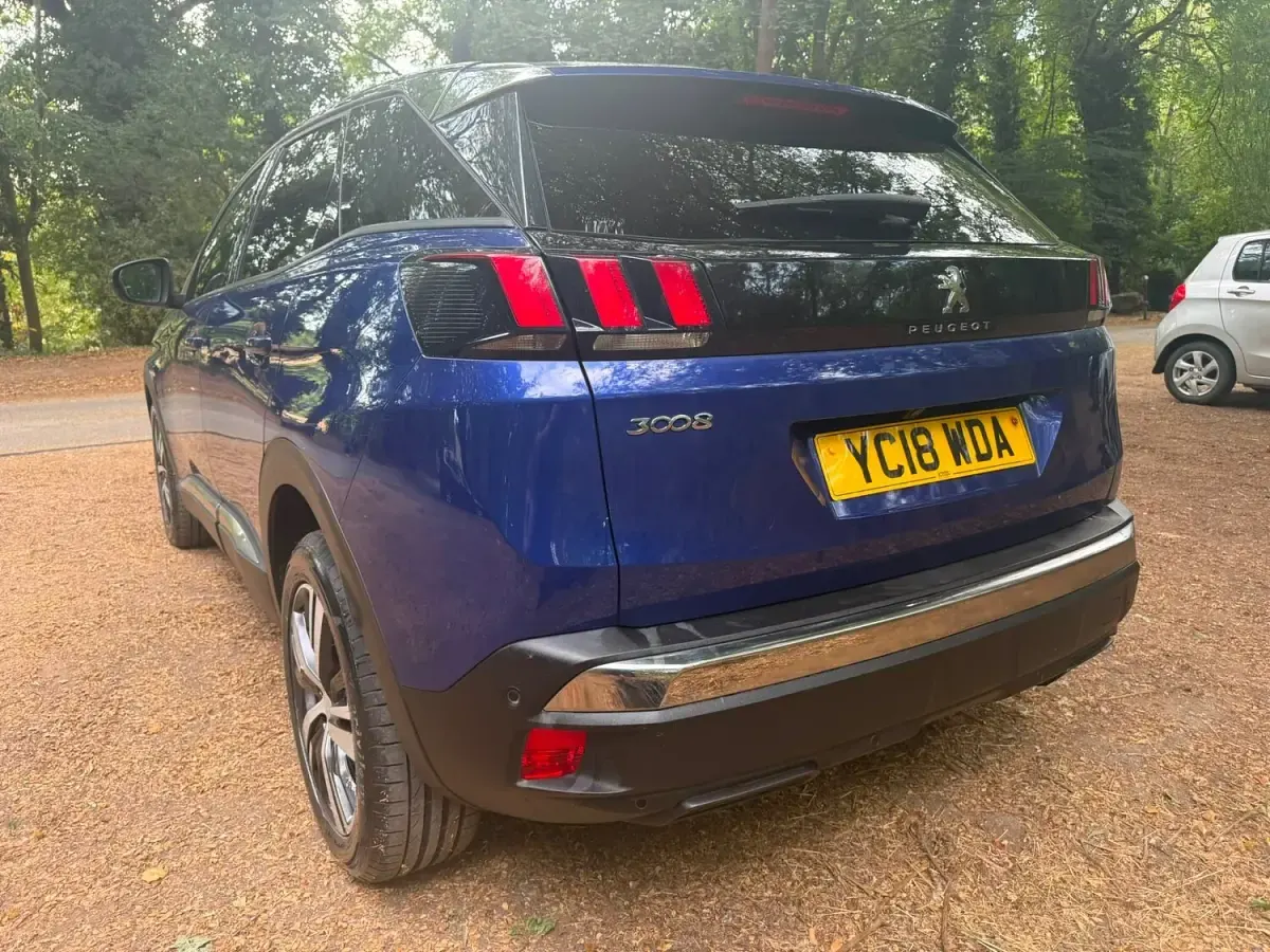 Used Peugeot 3008 Allure 2018 Blue SUV