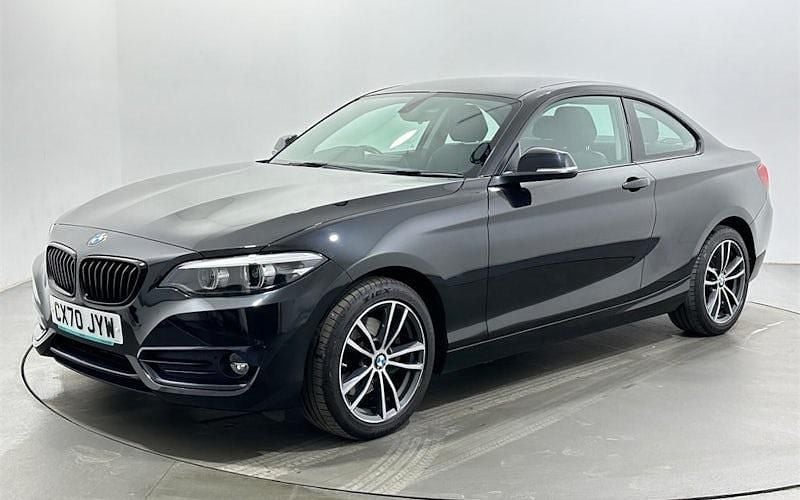 Used BMW 220 Sport Line 190 HP (139 kW) 2020 Black Coupe