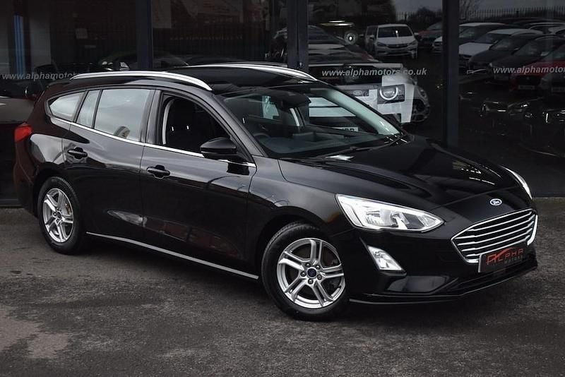 Used Ford Focus Zetec 95 HP (69 kW) 2019 Black Estate