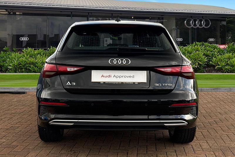 Used Audi A3 Sport 110 HP (80 kW) 2023 Black Sedan