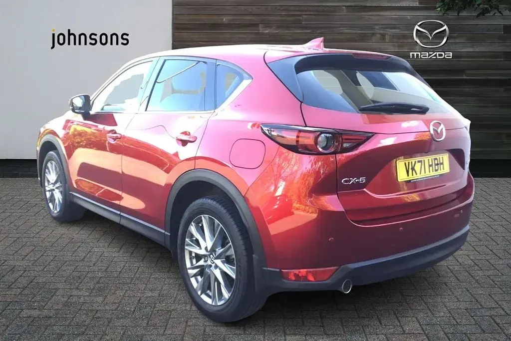 Second-hand Mazda CX-5 Inclusive 162 CP (119 kW) 2021 Roșu SUV