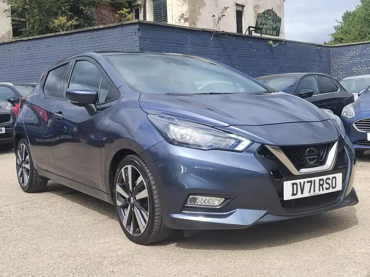 Used Nissan Micra Tekna 91 HP (66 kW) 2021 Grey Hatchback