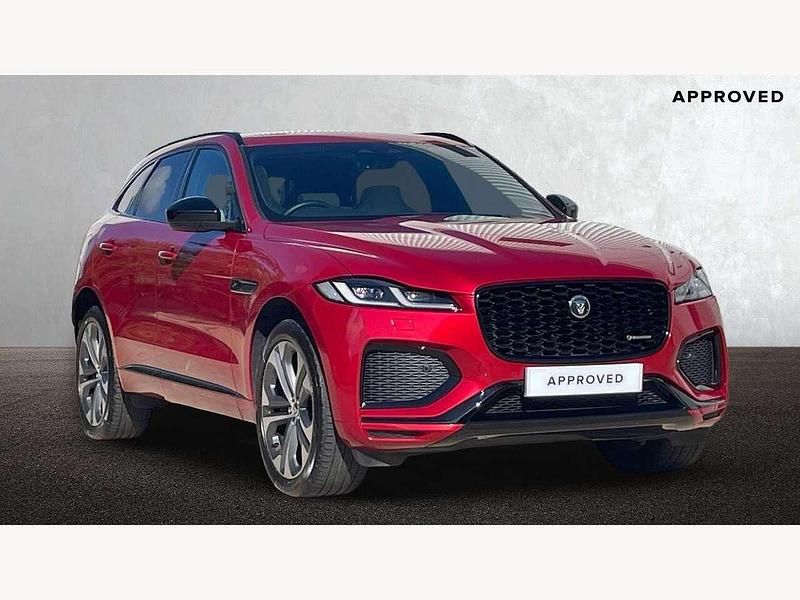 Red Used 2024 Jaguar F-Pace R-Dynamic SUV | £42,095 - Image 1/4