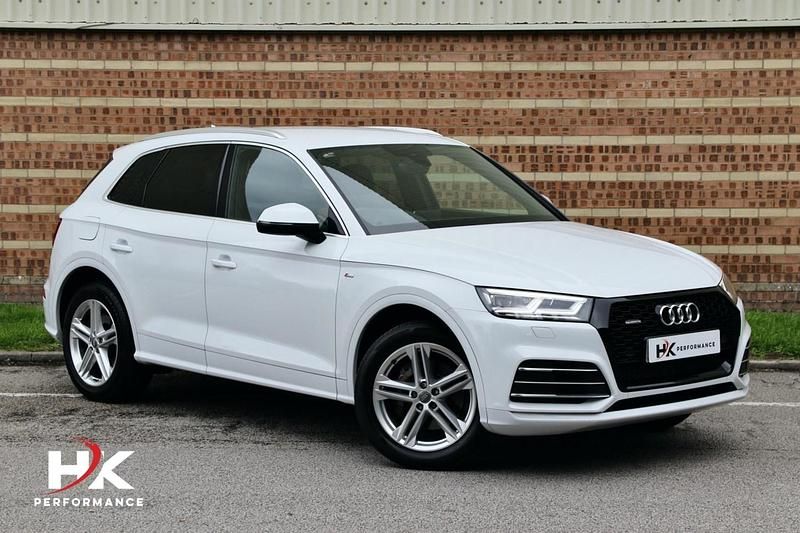 White Used 2019 Audi Q5 S-Line SUV | £19,995 (Super price) - Image 1/4