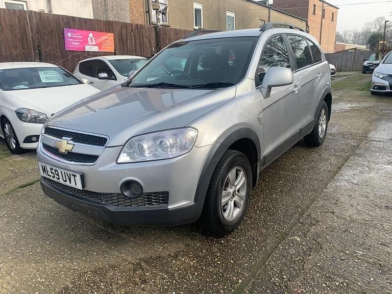 Used Chevrolet Captiva LS 2009 Silver SUV
