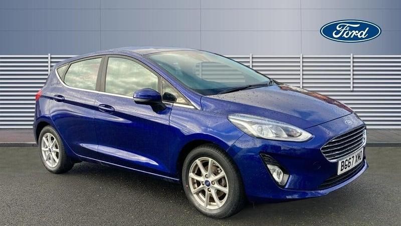 Blue Used 2017 Ford Fiesta Zetec Hatchback | £8,800 (Fair price) - Image 1/3
