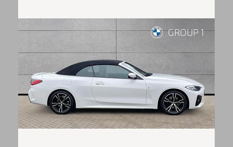Used BMW 420 M Sport 184 HP (135 kW) 2021 White Cabriolet