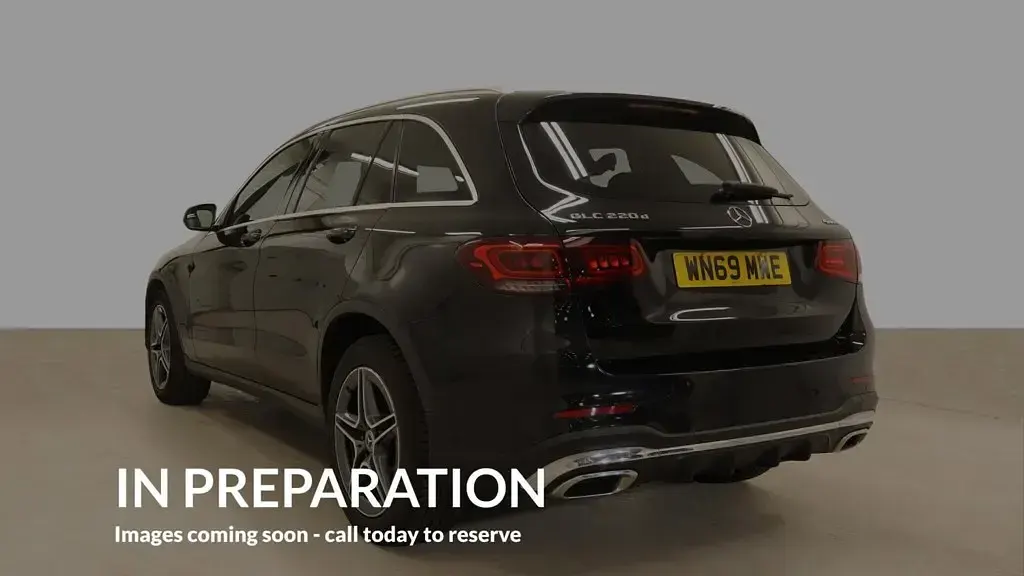 Used Mercedes GLC220 AMG line 2019 Black SUV
