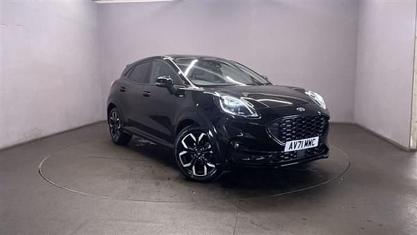 Black Used 2022 Ford Puma ST-Line X SUV | £16,199 (Fair price) - Image 1/4